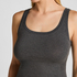 Singlet Tanktop Soft Cotton, Gray