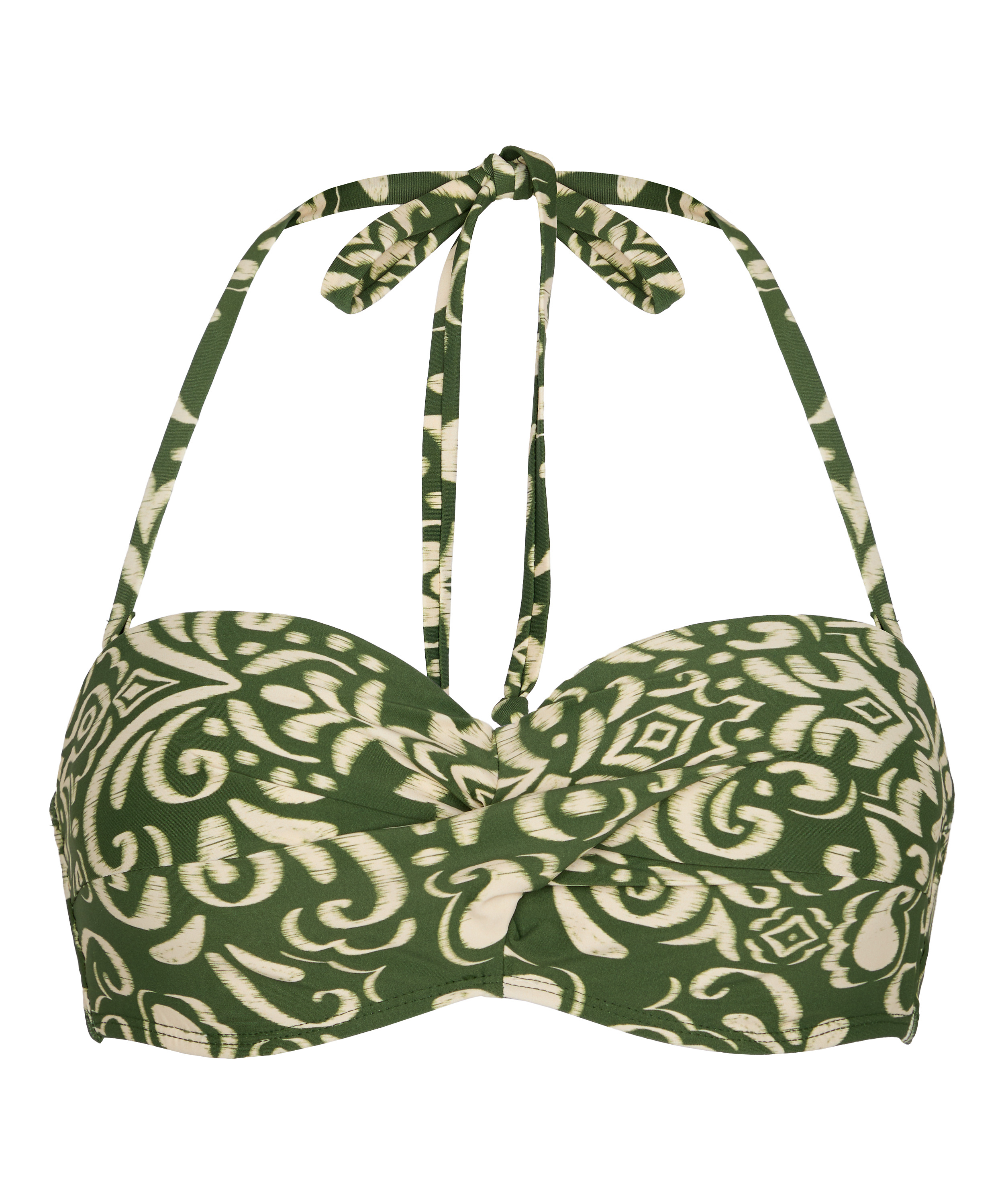 Padded Underwired Bikini Top Cancun, Green, main