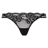 Harper tanga thong, Black