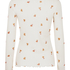 Pointelle Pyjama Top, White