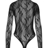 All Over Lace Body, Black