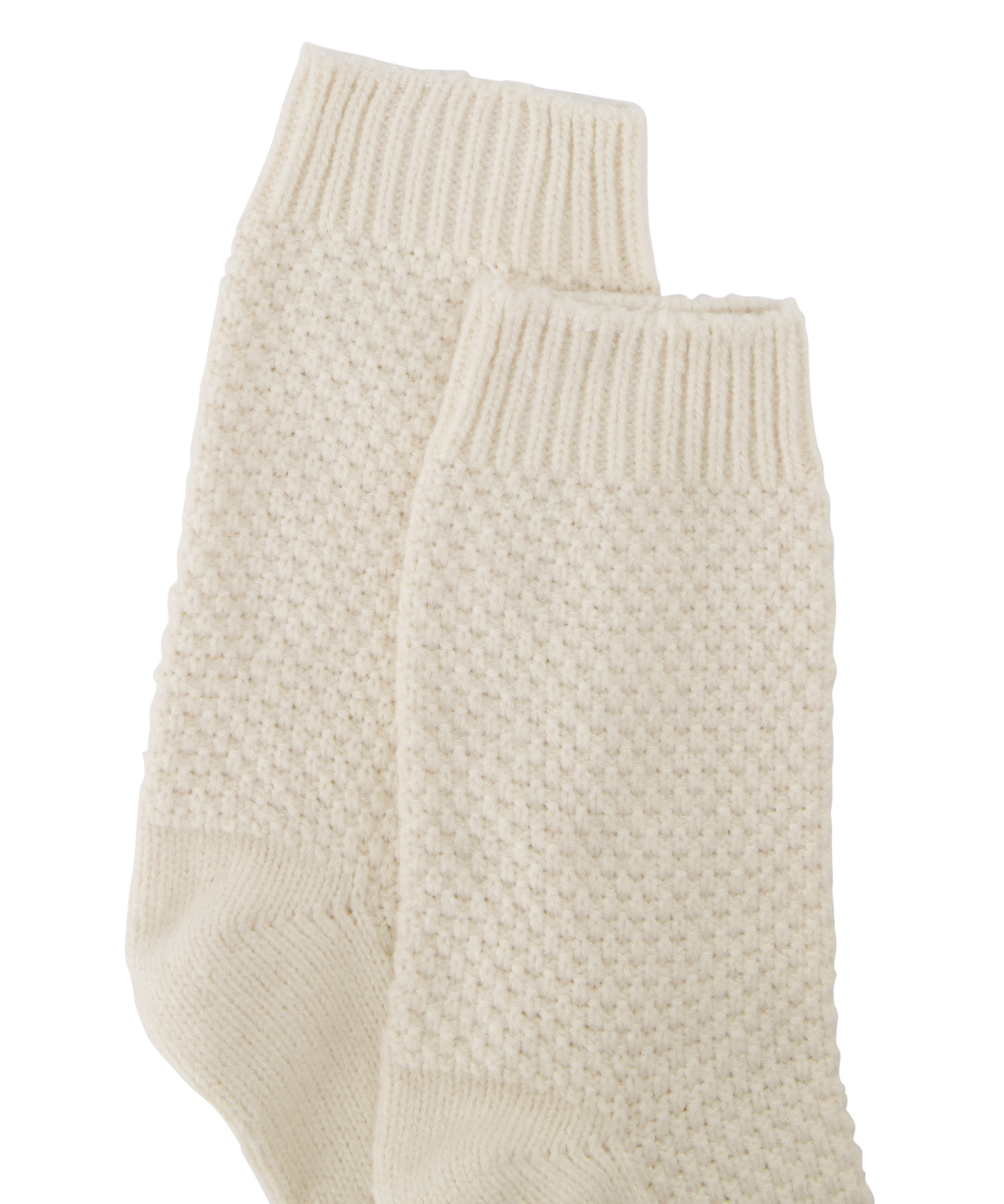 1 pair of knitted socks, White, main