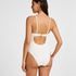 Bathingsuit Crinkle, White