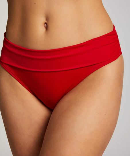 Luxe Rio Bikini Bottoms, Red