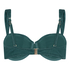 Azua Non-Padded Underwired Bikini Top, Green