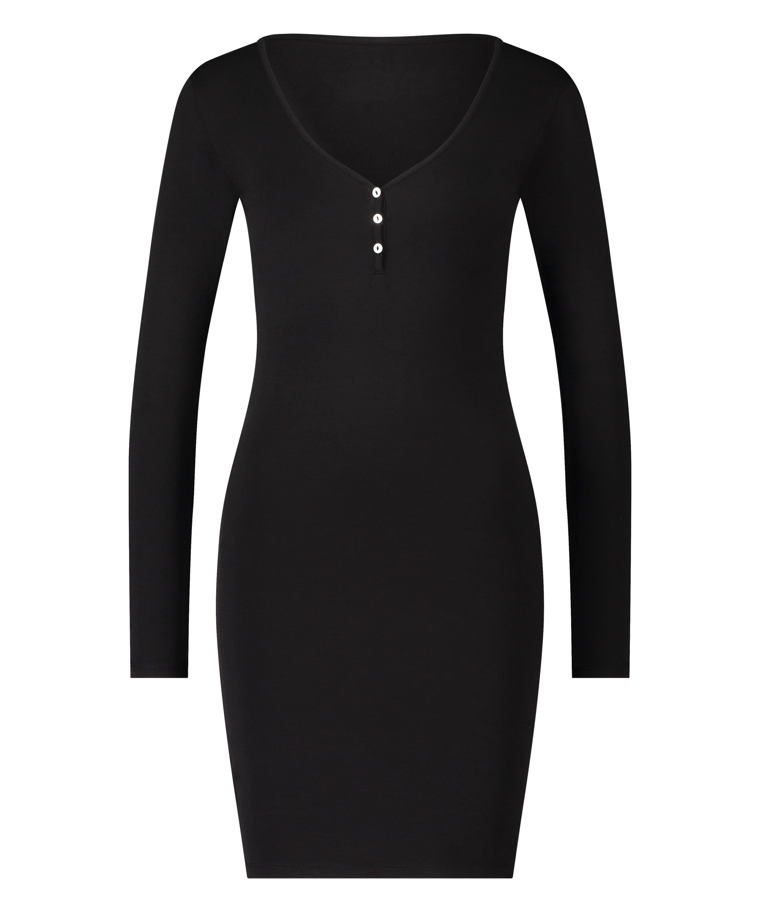 Henley Nightshirt, Purple, main