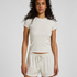 Shortsleeved Pyjama Top , Grey
