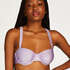 Aruba Non-Padded Underwired Bikini Top, Purple