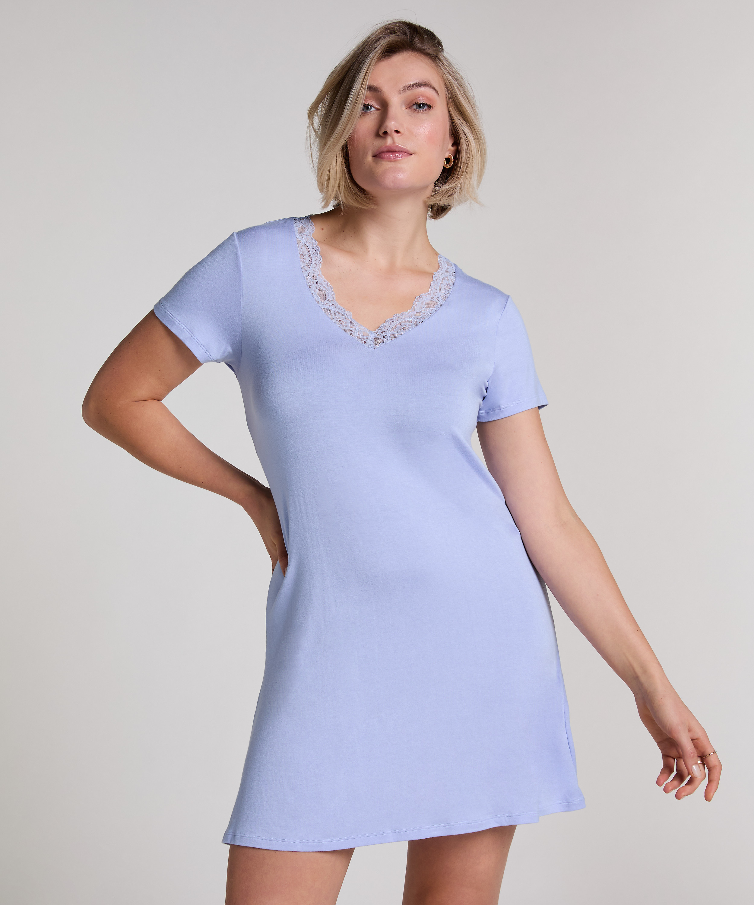 Nightshirt Jersey, Blue, main