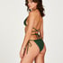Digura triangle bikini top, Green