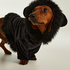 Fleece dog onesie Lucy Hale, Black