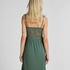 Nora Lace Slip Dress, Green