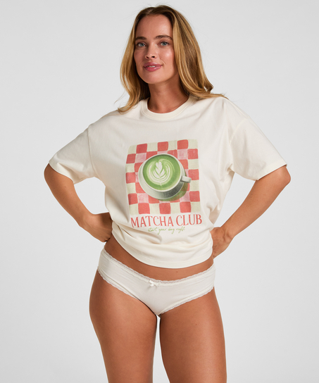 T-shirt with Print, White