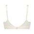 Mesh Padded Non-Underwired Bra, White