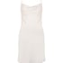 Slipdress Satin Minimal, White