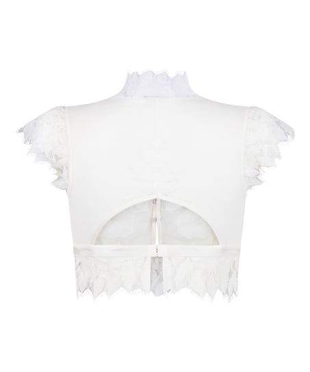 Amelia Bralette, White
