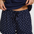 Jersey Ruffled Shorts, Blue
