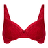 Whitney Non-Padded Underwired Bra, Red