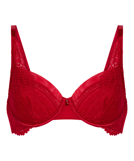 Whitney Non-Padded Underwired Bra, Red