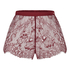 Delphine Lace Shorts, Red