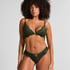 Amara Triangle Bralette, Green