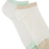 2 pairs of ribbed socks, White