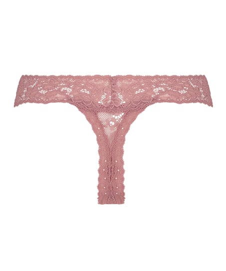 Madison Extra Low Thong, Pink