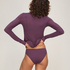 super soft Turtleneck shirt with Cashmere, Purple