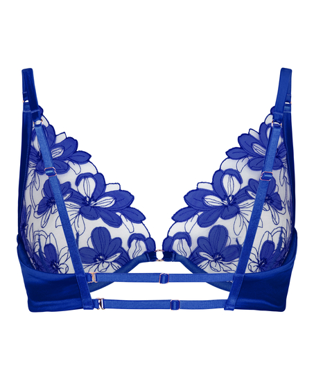 Non-Padded Underwired Bra Beatrice, Blue
