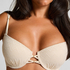 Crochet Bikini Top, White