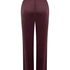 Velours Pyjama Pants, Red