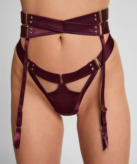 Colette Suspenders, Purple