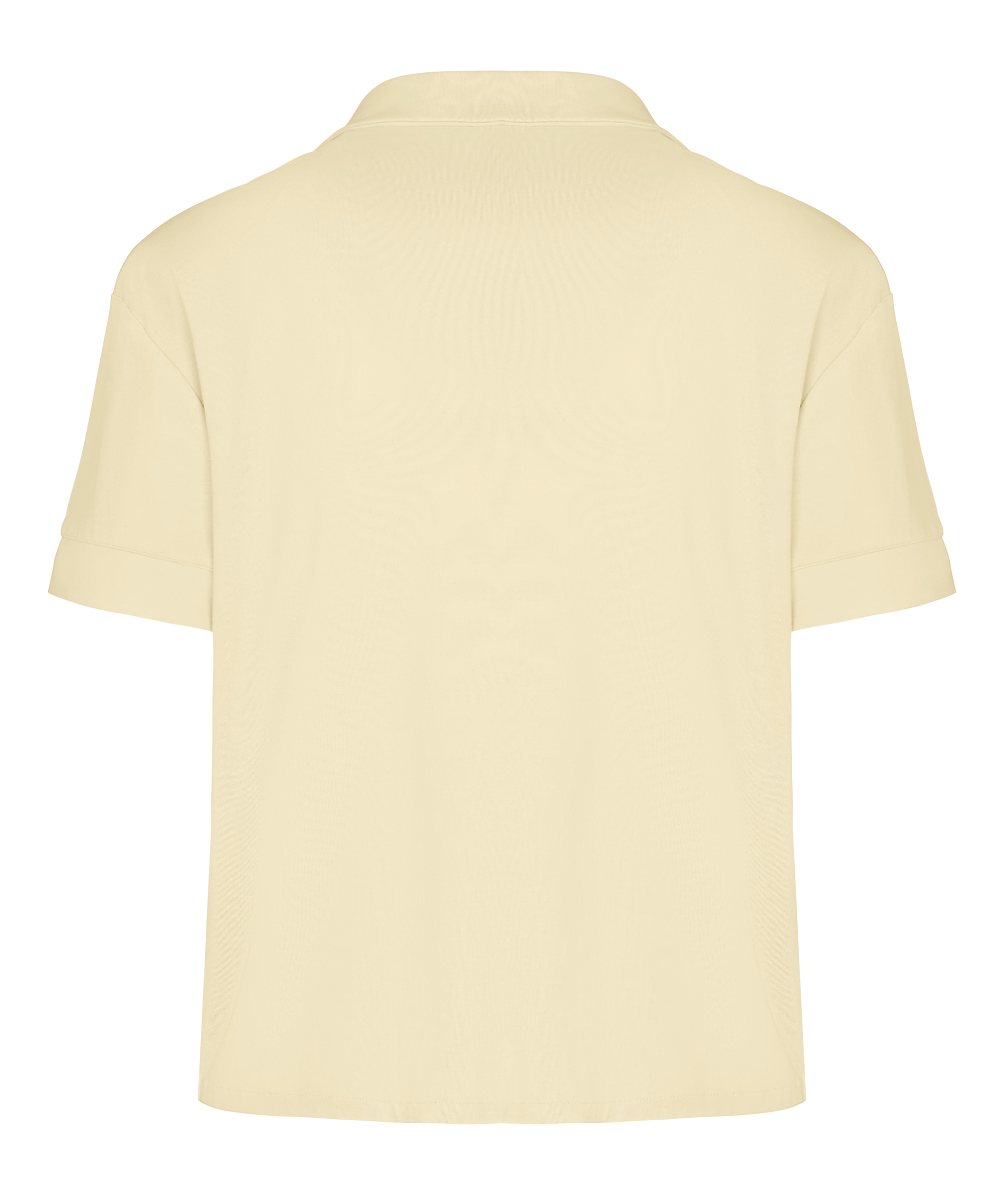 Essential Jersey Short-Sleeved Jacket, Yellow, main