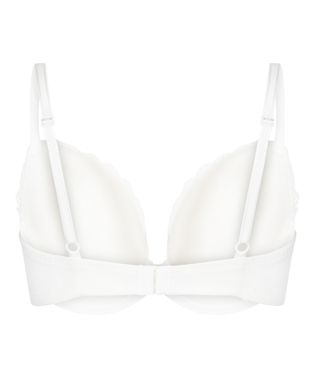 Lola Padded Underwired Bra, White