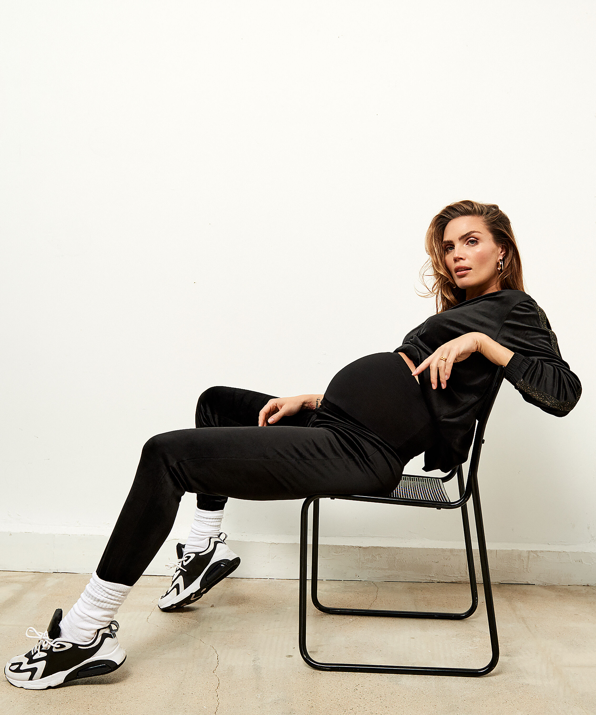 Velvet Shimmer maternity jogging 
