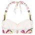 Ayanna Non-Padded Underwired Bikini Top, White