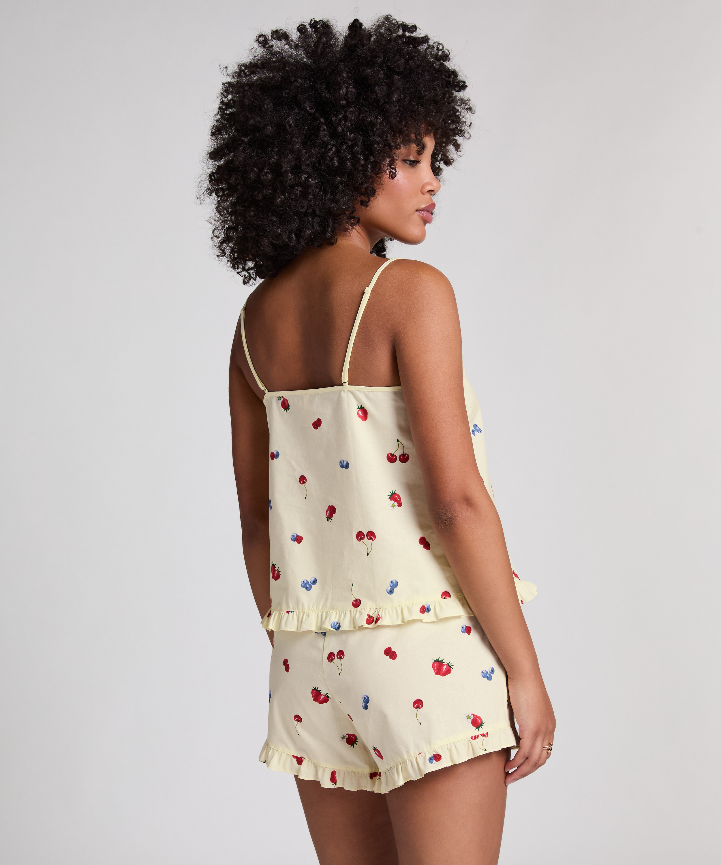 Woven Cami, Yellow, main