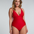 Luxe Shaping Swimsuit, Red