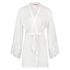 Satin Kimono, White