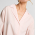 Poplin Cotton Pyjama Top, Pink