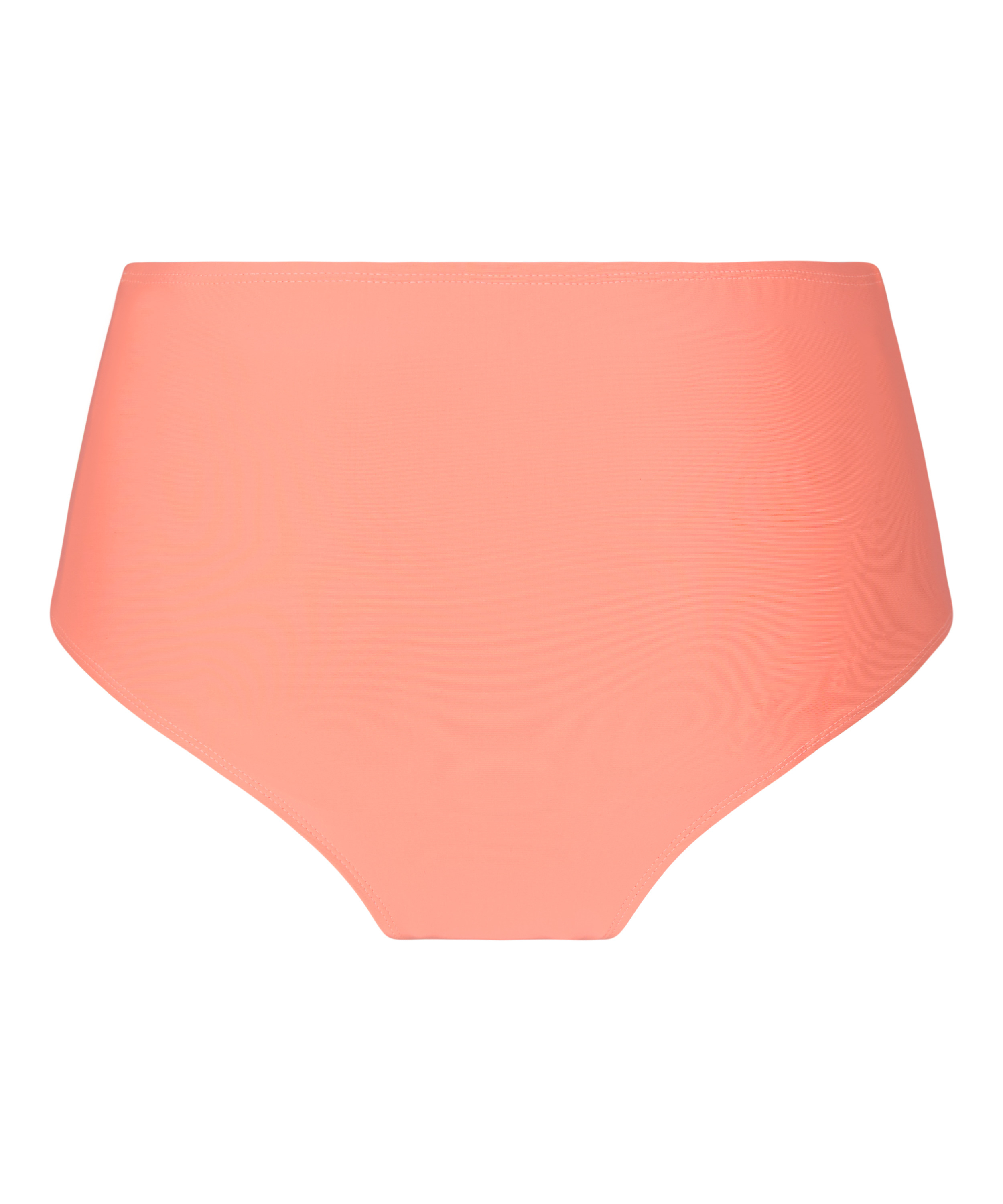 High-Waisted Shaping Bikini Bottom Luxe, Orange, main