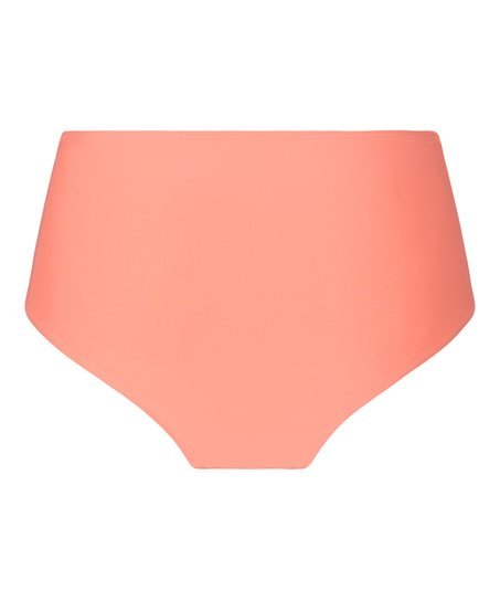 High-Waisted Shaping Bikini Bottom Luxe, Orange