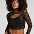 Lou  Bralette, Black