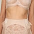 Suspender Skirt Sylvia, Beige