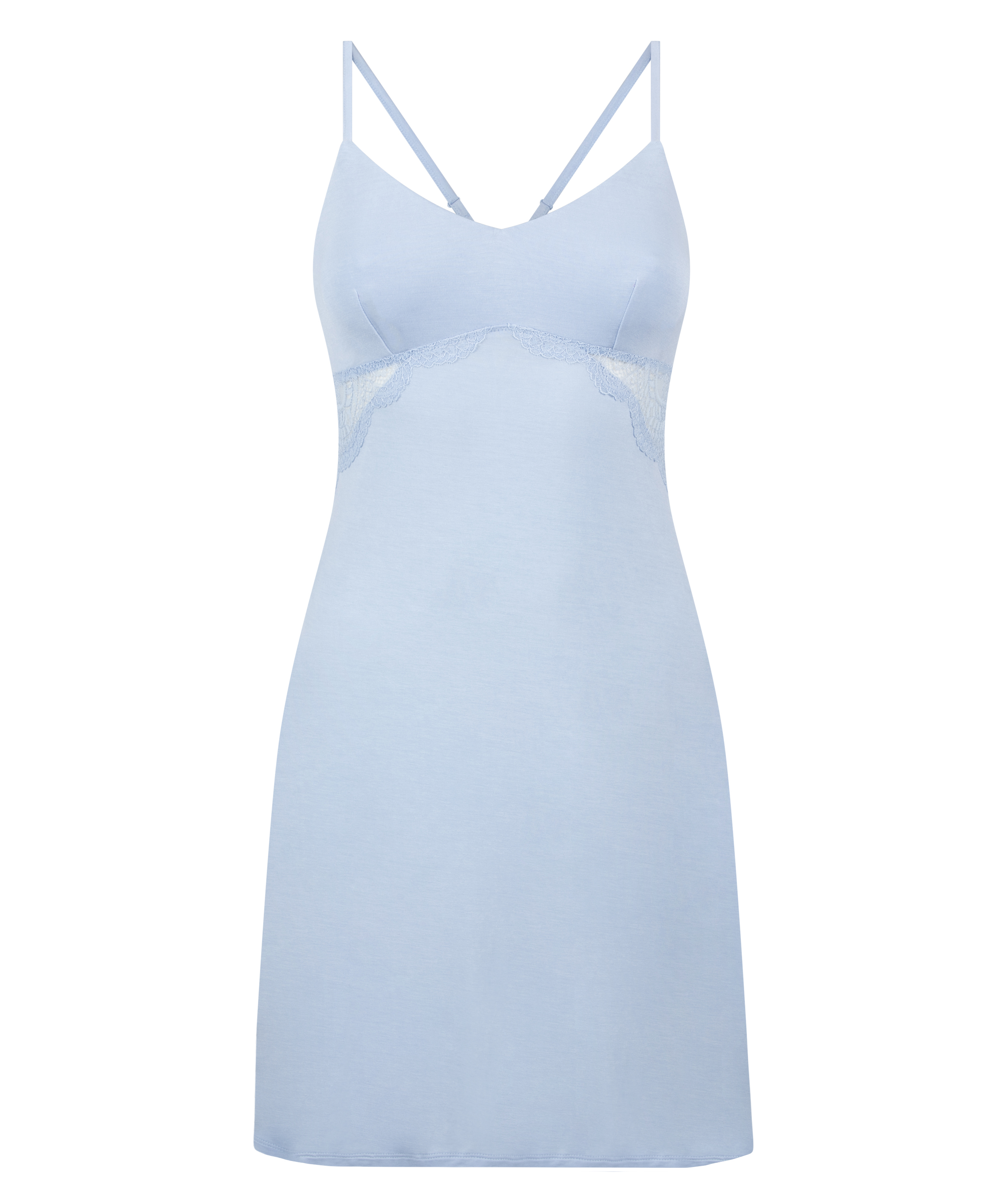 Nova Jersey Slip Dress, Blue, main