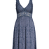 Nora Slip Dress, Blue
