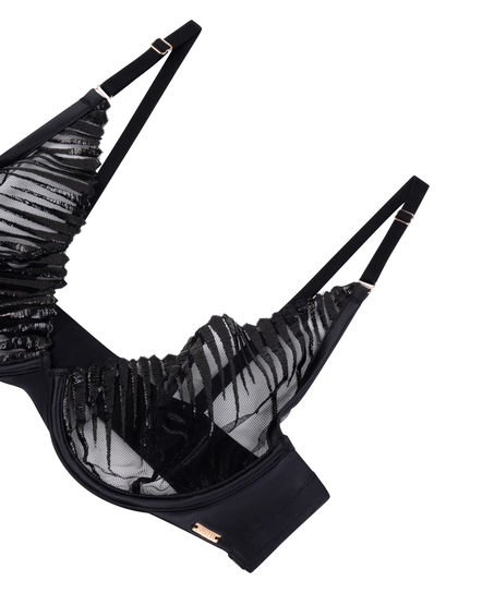 Alice Non-Padded Underwired Bra, Black