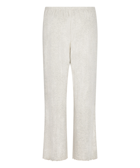 Pyjama Pant Loose Pointelle, Gray