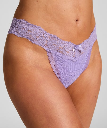 Madison Extra Low Thong, Purple