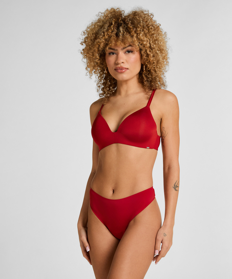 Invisible thong basic, Red
